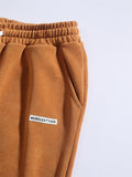 Men's Fashion Elastic Waist Straight Leg Corduroy Pants