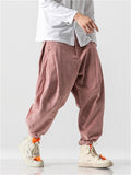 Fashion Corduroy Loose Fit Winter Pants for Men