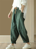 Women's Sports Casual High-Rise Autumn Drawstring Harem Pants