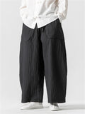 Men's Oversized Warm Thicken Baggy Pants for Winter