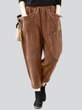 Female Super Comfy Corduroy Pants for Autumn & Winter