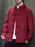 Men's Retro Chinese Casual Corduroy Jacket