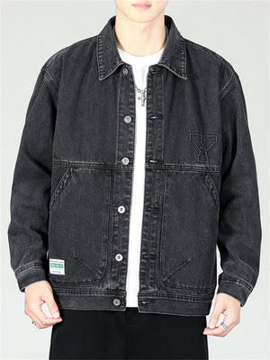 Men's Fashion Street Style Casual Denim Jacket