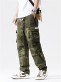 Men's Summer Loose Fit Camouflage Cargo Pants