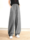 Retro Tie Dye High-Rise Trousers for Ladies