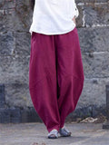 Women's Casual Zen Style Meditation Spliced Pants