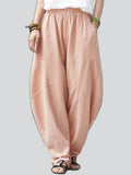 Women's Casual Zen Style Meditation Spliced Pants