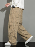 Male Unique Camouflage Leisure Corduroy Trousers