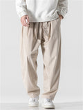 Stylish Causal Straight Leg Corduroy Pants for Men