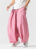 Men's Japanese Casual Pleated Loose Lantern Pants