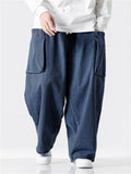 Male Hard-wearing Large Size Loose-fitting Jeans