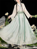 Ladies Silky Comfort Chinese Song Dynasty Dresses