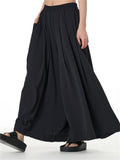 Women's Casual Pleated Wide Leg Pants