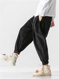 Fashion Corduroy Loose Fit Winter Pants for Men