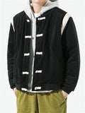 Winter Thickened Men's Chinese Style Baseball Uniform Jackets