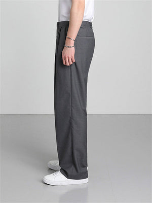 Fashion Loose Straight Wide Leg Dress Pants for Men