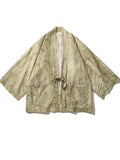 Vintage Bamboo Leaf Lace Up Chinese Jacket for Men