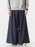 Men's Comfort Wide Leg Linen Hakama Pants