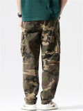 Men's Summer Loose Fit Camouflage Cargo Pants