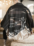 Japanese Street Style Kimono Shirts for Men