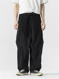 Men's Warm Corduroy Pants with Waistband for Autumn Winter