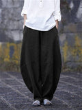 Women's Casual Zen Style Meditation Spliced Pants