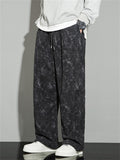 Male Unique Camouflage Leisure Corduroy Trousers