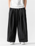 Men's Japanese Casual Pleated Loose Lantern Pants