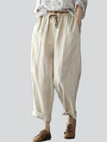 Women's Comfortable Linen Extra Loose Harem Pants