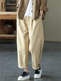 Women's Autumn Extra Loose Cotton Harem Pants