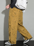 Male Unique Camouflage Leisure Corduroy Trousers