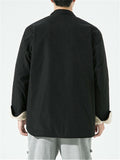 Winter Men's Reversible Fleece-lined Thickened Jackets