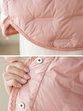 Popular Lightweight Solid Down Jacket for Ladies