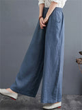 Lady Unique Side Lace-up Floor-length Leisure Pants