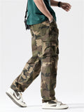 Men's Summer Loose Fit Camouflage Cargo Pants