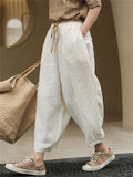 Women's Comfortable Linen Extra Loose Harem Pants