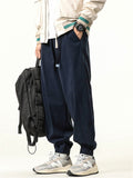 Men's Vintage Casual Ankle-tied Cargo Pants