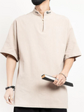 Men's Simple Comfy Cotton Linen Shirts