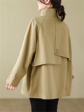 Women's Autumn Winter Hard-wearing Mid-length Jacket