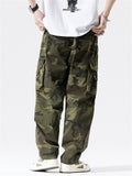 Men's Summer Loose Fit Camouflage Cargo Pants