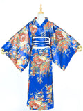 Vintage Cherry Blossom Wide Sleeve Kimono for Women