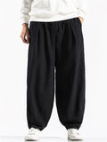 Cozy Cotton Linen Oversized Summer Harem Pants for Men