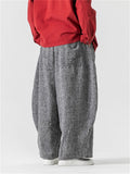 Men's Chinese Style Autumn Oversized Thick Pants