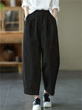 Women's Autumn Extra Loose Cotton Harem Pants