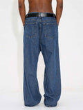 Men's Trendy All Match Mid Waist Straight-Leg Jeans