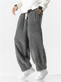 Men's Oversized Warm Corduroy Pants