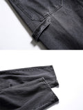 Men's Spring Autumn Loose Fit Streetwear Comfy Jeans