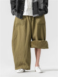 Men's Oversized Warm Thicken Baggy Pants for Winter