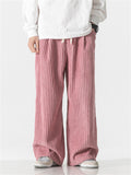 Men's Drawstring Trendy Youth Corduroy Pants