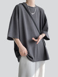 3/4 Sleeve Comfortable Textured Shirts for Male